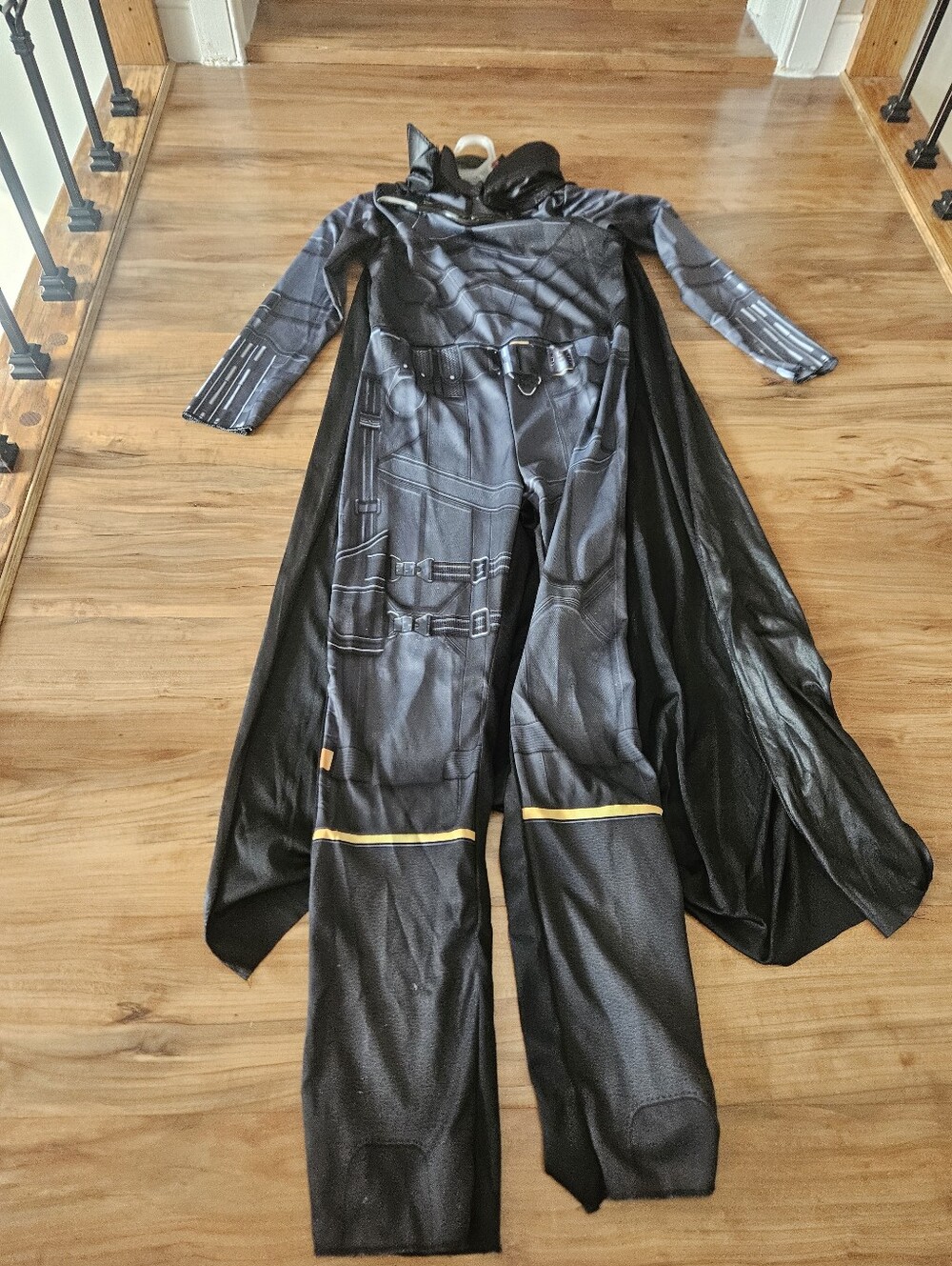 Batman Themed Kids Jumpsuit - Black Medium